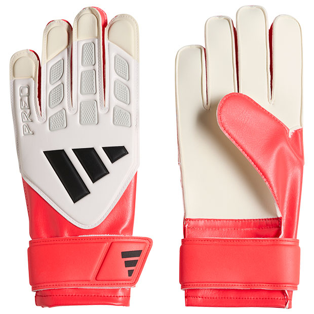 ジュニア プレデター GKグローブ トレーニング ルシッドレッド×ゼロメタリック
