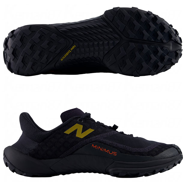 NBミニマス トレイル 2E ブラック×レッド