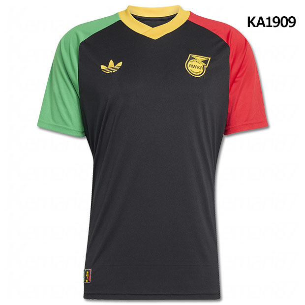 ジャマイカ代表 2026 アウェイ 半袖プレマッチジャージー