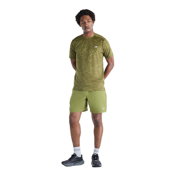 Sport Essentials プリント半袖Tシャツ スポーツグリーン | ゲキサカFC