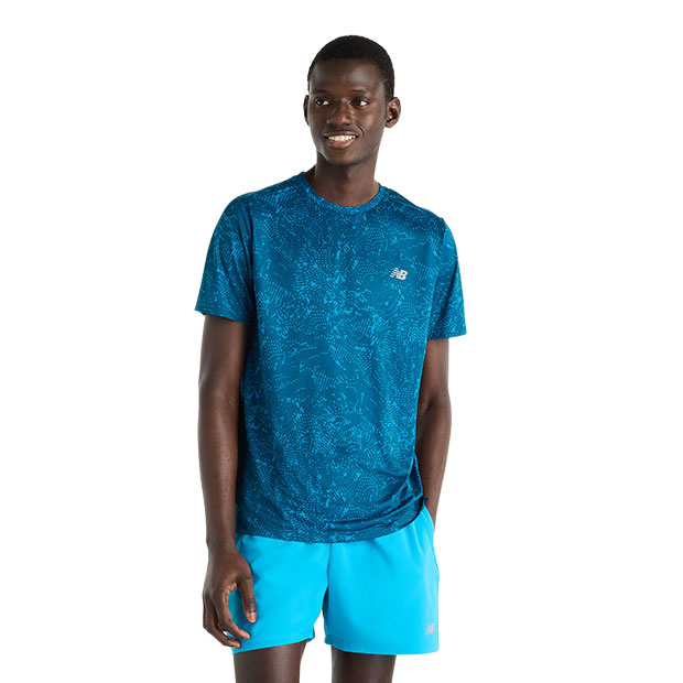 Sport Essentials プリント半袖Tシャツ ストリームソング