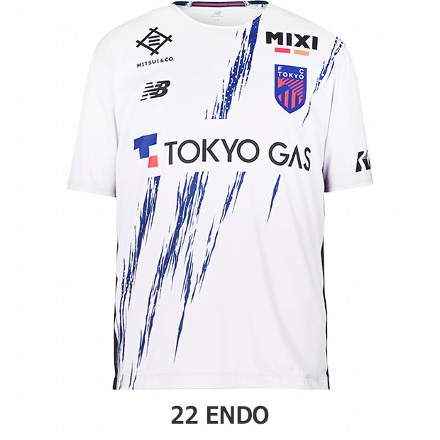 FC東京 百年構想リーグ アウェイ 半袖レプリカユニフォーム 22.遠藤渓太