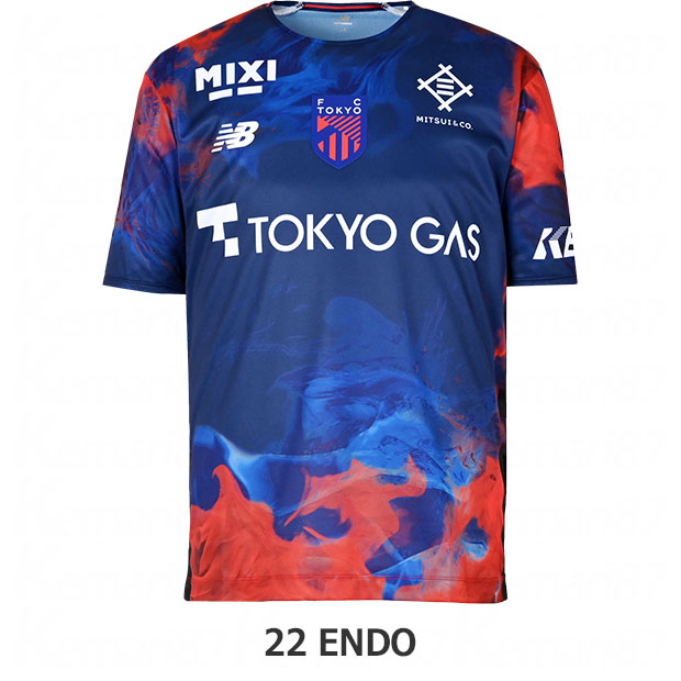 FC東京 百年構想リーグ ホーム 半袖レプリカユニフォーム 22.遠藤渓太
