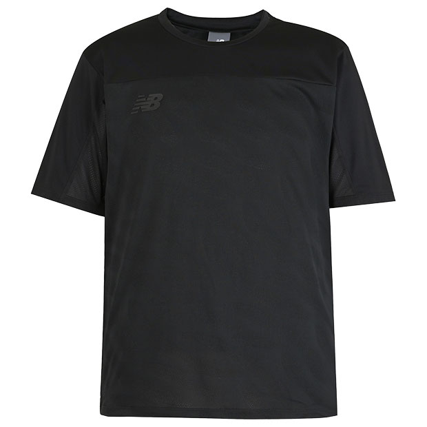 Black Out ジャガード半袖プラクティスシャツ ブラック