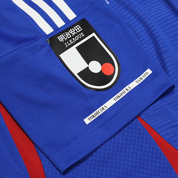 横浜F・マリノス　遠野大弥　2nd ユニフォーム adidas ジュニア 横浜F・マリノス 2025 ホーム 半袖レプリカ
