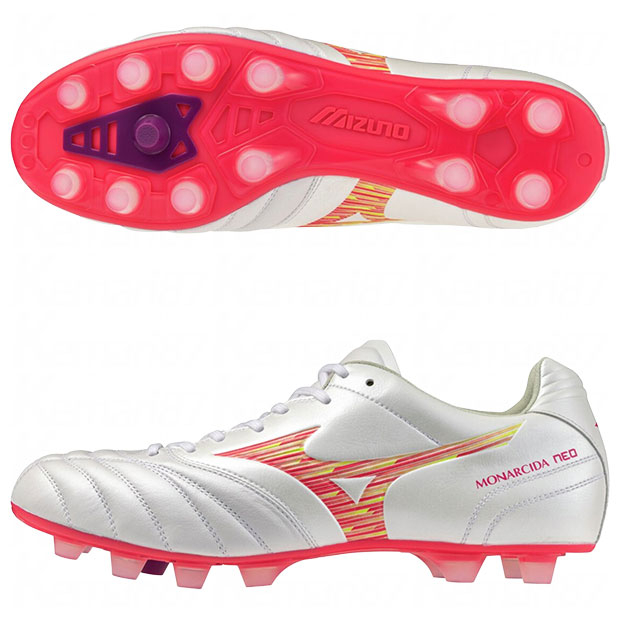 モナルシーダ NEO 3 WIDE ELITE スーパーホワイトパール×ピンク