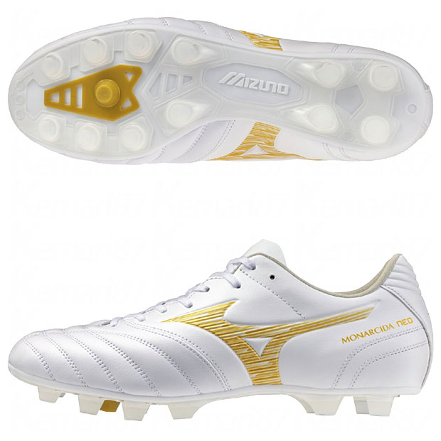 モナルシーダ NEO 3 WIDE PRO ホワイト×ゴールド