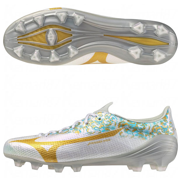 ミズノアルファ 3 JF JAPAN ホワイト×ヴィゼウブルー