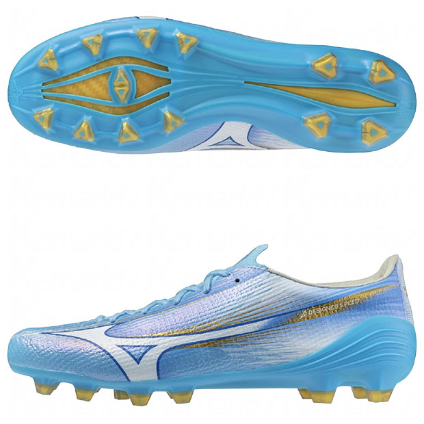 ミズノアルファ 3 ELITE ユニティスカイブルー×ホワイト