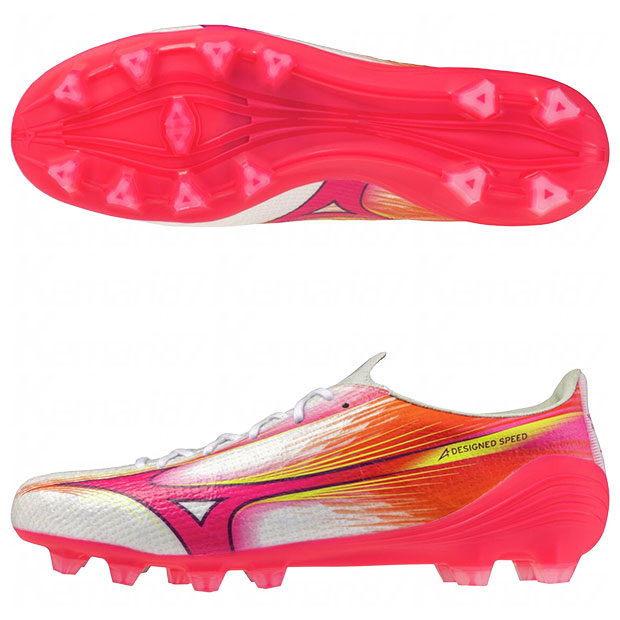 ミズノアルファ 3 PRO ホワイト×ピンク