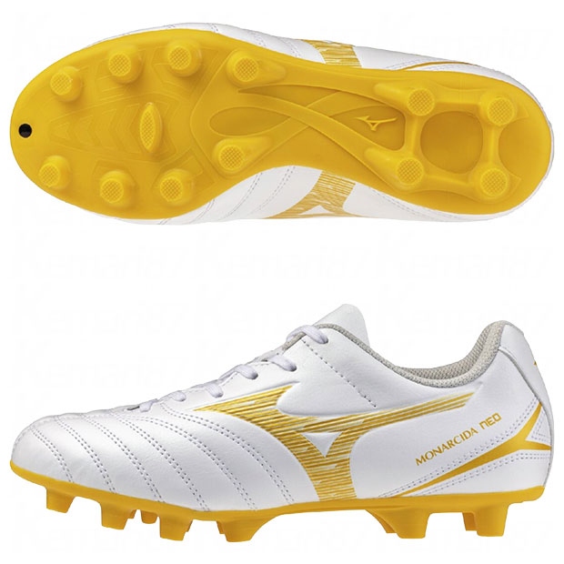 ジュニア モナルシーダ NEO 3 SELECT Jr ホワイト×ゴールド