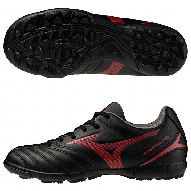 ジュニア モナルシーダ NEO 3 SELECT Jr AS ブラック×ルビーレッド