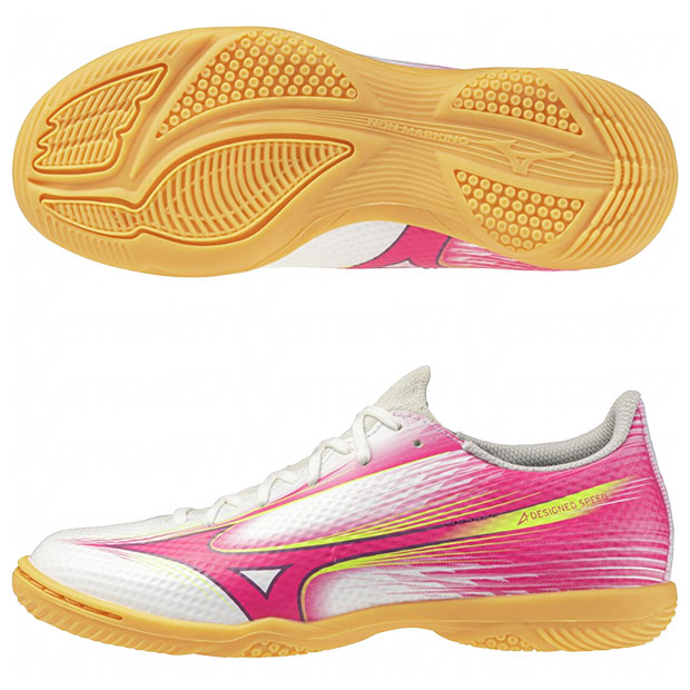 ジュニア ミズノアルファ 3 SELECT Jr IN ホワイト×ピンク