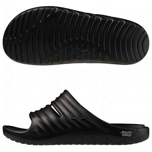 ミズノエナジースライド ブラック