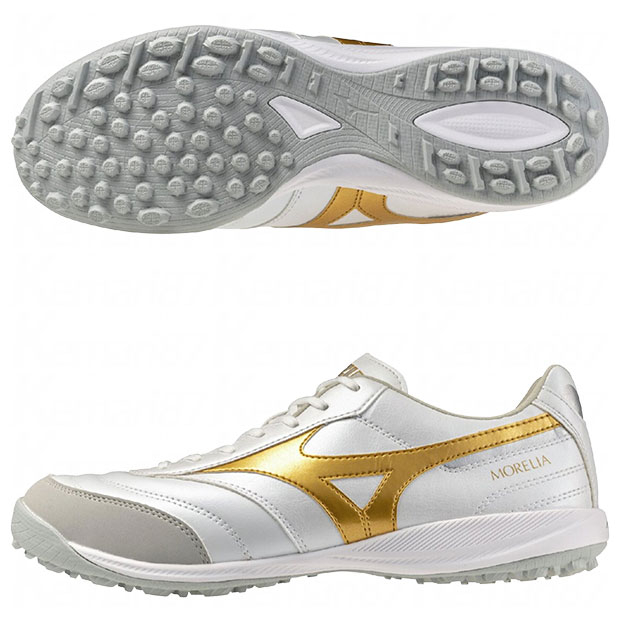 モレリア SALA PRO TF スーパーホワイトパール×ゴールド