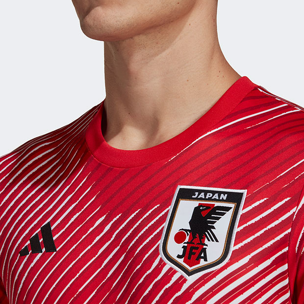 アディダス サッカー日本代表 2022 プレマッチジャージー | ゲキサカFC