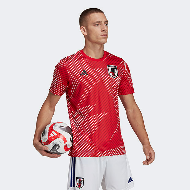 アディダス サッカー日本代表 2022 プレマッチジャージー | ゲキサカFC