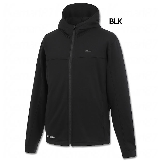 コットンライク スウェットフルジップパーカー