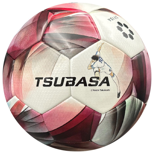 TSUBASA JR 公式試合球レプリカ ホワイト×レッド | ゲキサカFCストア