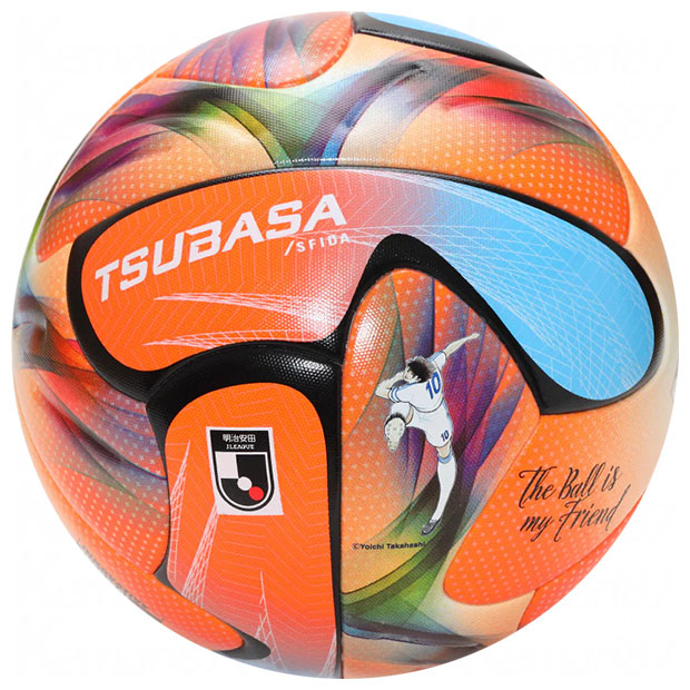 TSUBASA J PRO 5号球 公式試合球 オレンジ