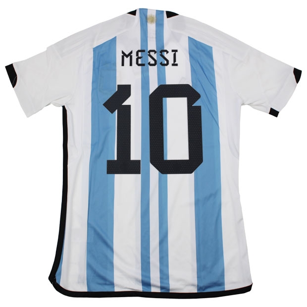 アルゼンチン代表 2022 ホーム 半袖レプリカユニフォーム スリム
