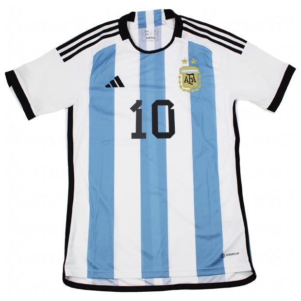 アルゼンチン代表 2022 ホーム 半袖レプリカユニフォーム スリム