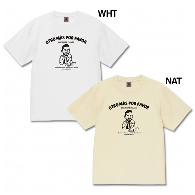 OTRO MAS POR FAVOR コットンDry Cool半袖Tシャツ