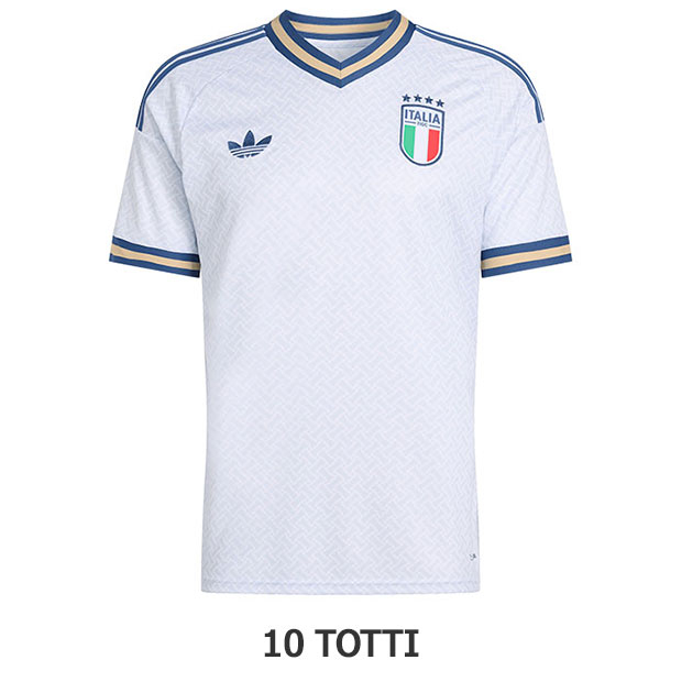 イタリア代表 2026 アウェイ 半袖レプリカユニフォーム 10.フランチェスコ・トッティ