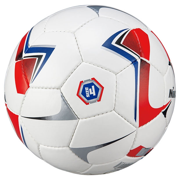 サッカーボール ホワイト×レッド×ブルー | ゲキサカFCストア