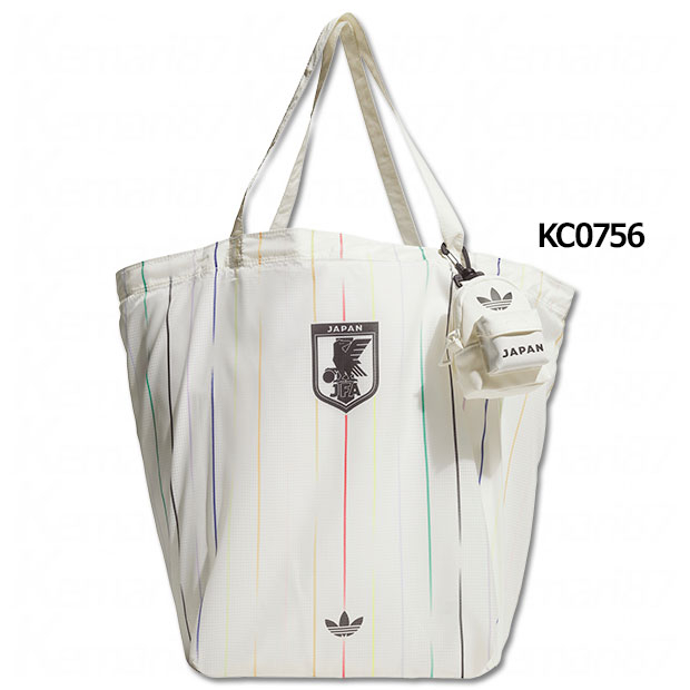 アディダス サッカー日本代表 2026 アウェイ パッカブルバッグ