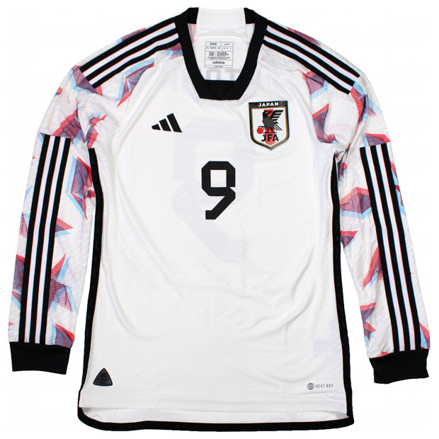 adidas - サッカー日本代表 2022 アウェイ オーセンティック ユニフォーム 長袖 アディダス サッカー日本代表 2022 アウェイ オーセンティック