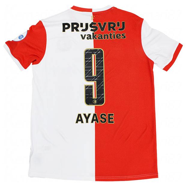 フェイエノールト 25-26 ホーム 半袖レプリカユニフォーム 9.上田綺世