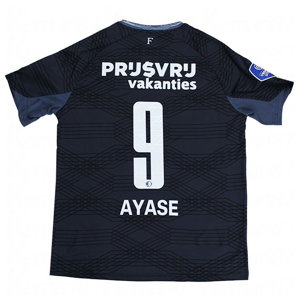 フェイエノールト 25-26 アウェイ 半袖レプリカユニフォーム 9.上田綺世