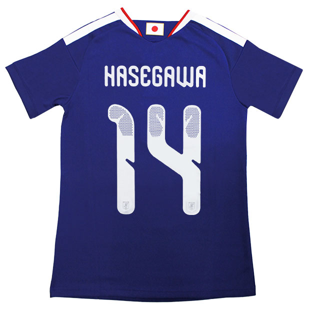 背番号14 長谷川唯 アディダス サッカー日本女子代表 2026 ホーム レプリカ ユニフォーム 半袖 jz9684