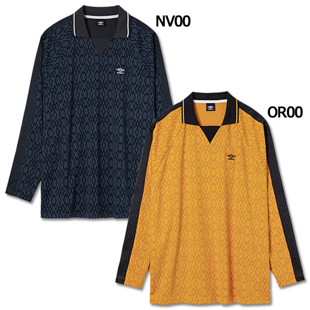 AWAY DAYS ジャガード長袖プラクティスシャツ