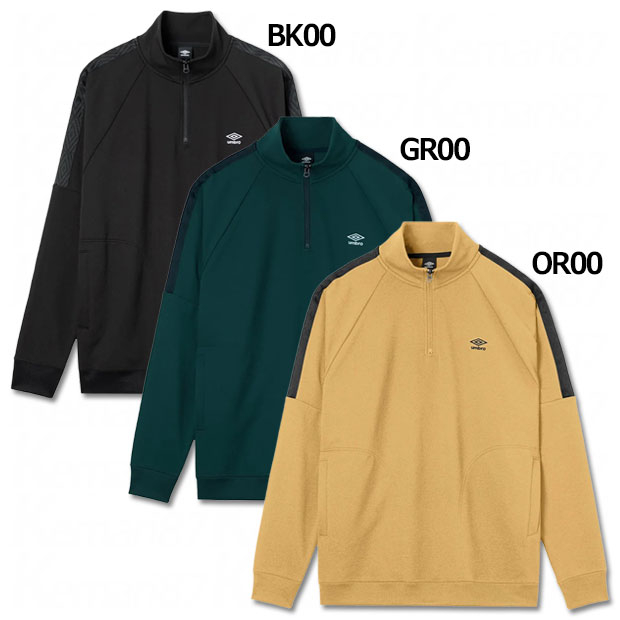 AWAY DAYS スウェットハーフジップトップ