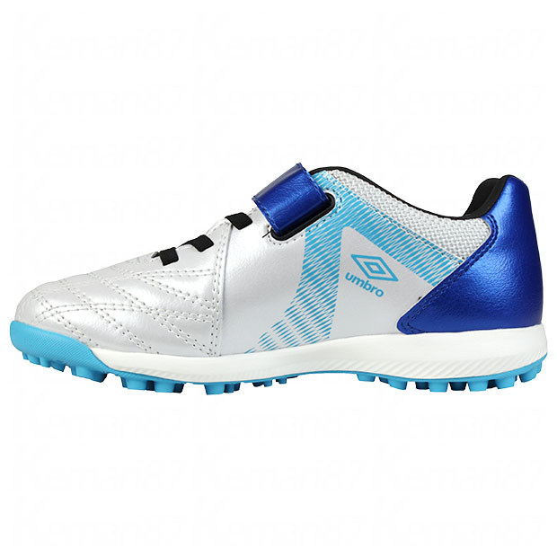 未使用品 UMBRO アクセレイターSJ Ⅱ サッカーシューズ ホワイト/ブルー ジュニア アクセレイター SB JR WIDE ホワイト×ブルー | ゲキサカFCストア