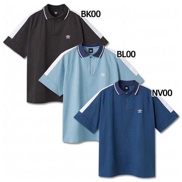 AWAY DAYS フィールテック衿付きワイドプラクティスシャツ