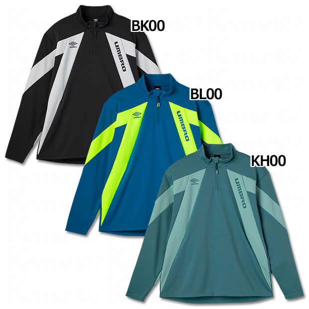 THE THIRD ウォームアップハーフジップトップ