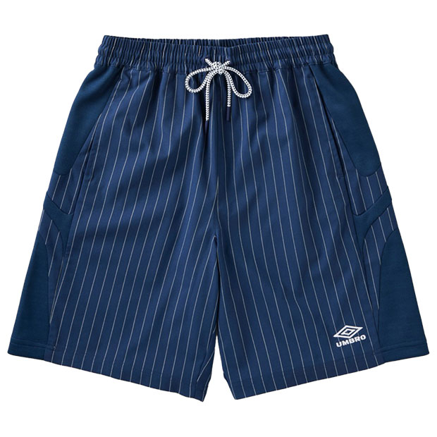 WIND AND SEA UMBRO 　サッカー ショーツ AWAY DAYS PINSTRIPE OVERSIZED SHORT ショーツ | ゲキサカFCストア