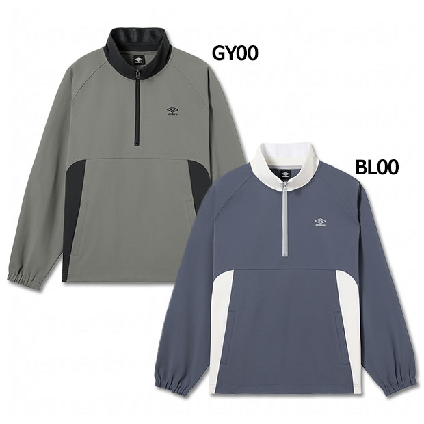 AWAY DAYS ハーフジップトップ