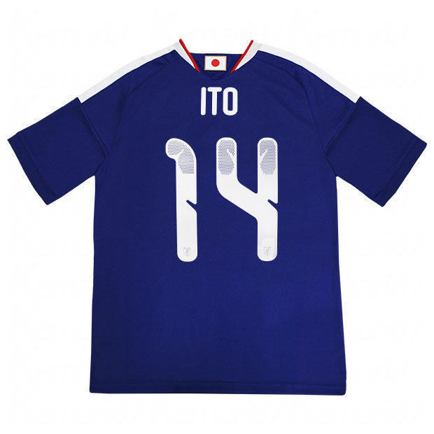 背番号14 伊東純也 キッズ アディダス サッカー日本代表 2026 ホーム
