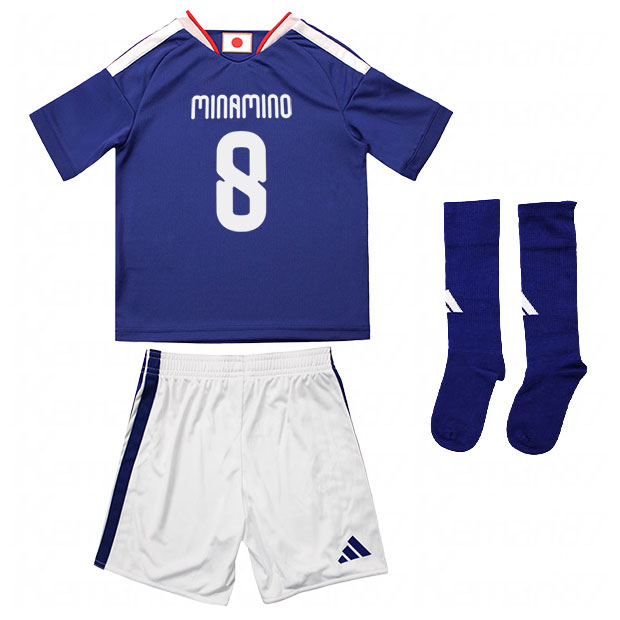背番号8 南野拓実 キッズ アディダス サッカー日本代表 2026 ホーム