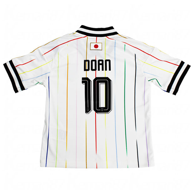 背番号10 堂安律 キッズ アディダス サッカー日本代表 2026 アウェイ