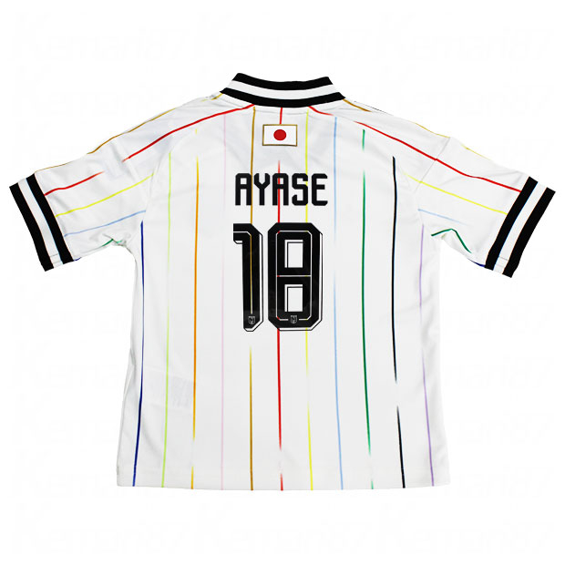 背番号18 上田綺世 キッズ アディダス サッカー日本代表 2026 アウェイ