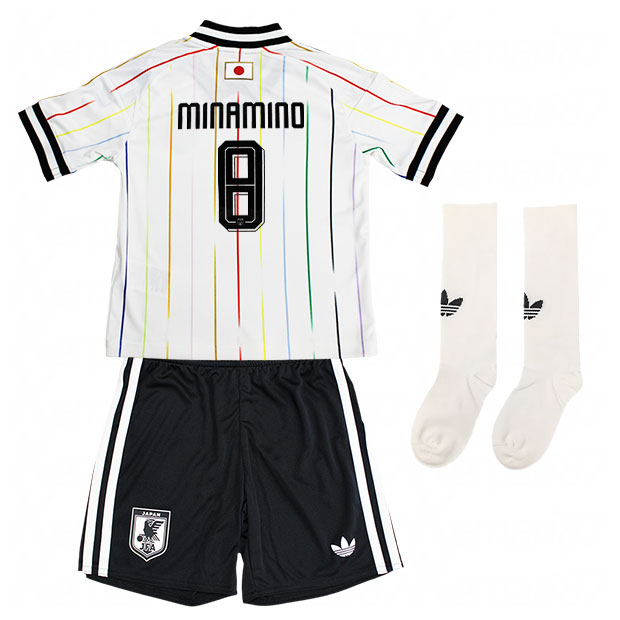 背番号8 南野拓実 キッズ アディダス サッカー日本代表 2026 アウェイ