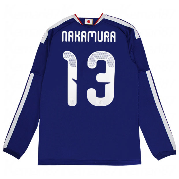 背番号13 中村敬斗 アディダス サッカー日本代表 2026 ホーム レプリカ ユニフォーム 長袖 z9680