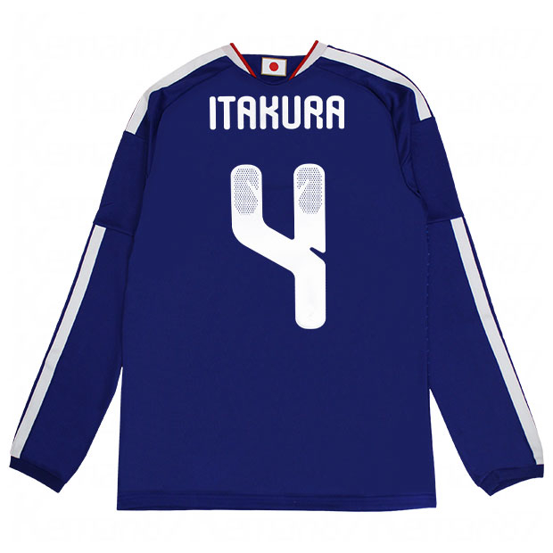 背番号4 板倉滉 アディダス サッカー日本代表 2026 ホーム レプリカ ユニフォーム 長袖 z9680