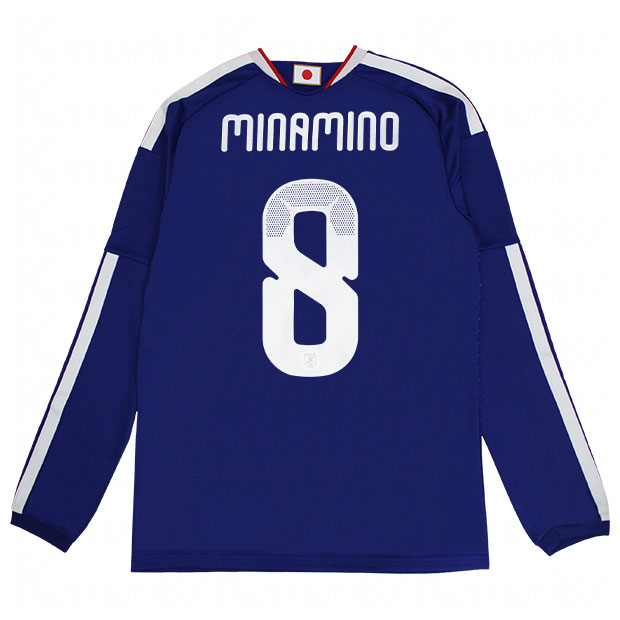 背番号8 南野拓実 アディダス サッカー日本代表 2026 ホーム レプリカ ユニフォーム 長袖 z9680