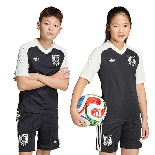 キッズ アディダス サッカー日本代表 2026 アウェイ 半袖プレマッチ